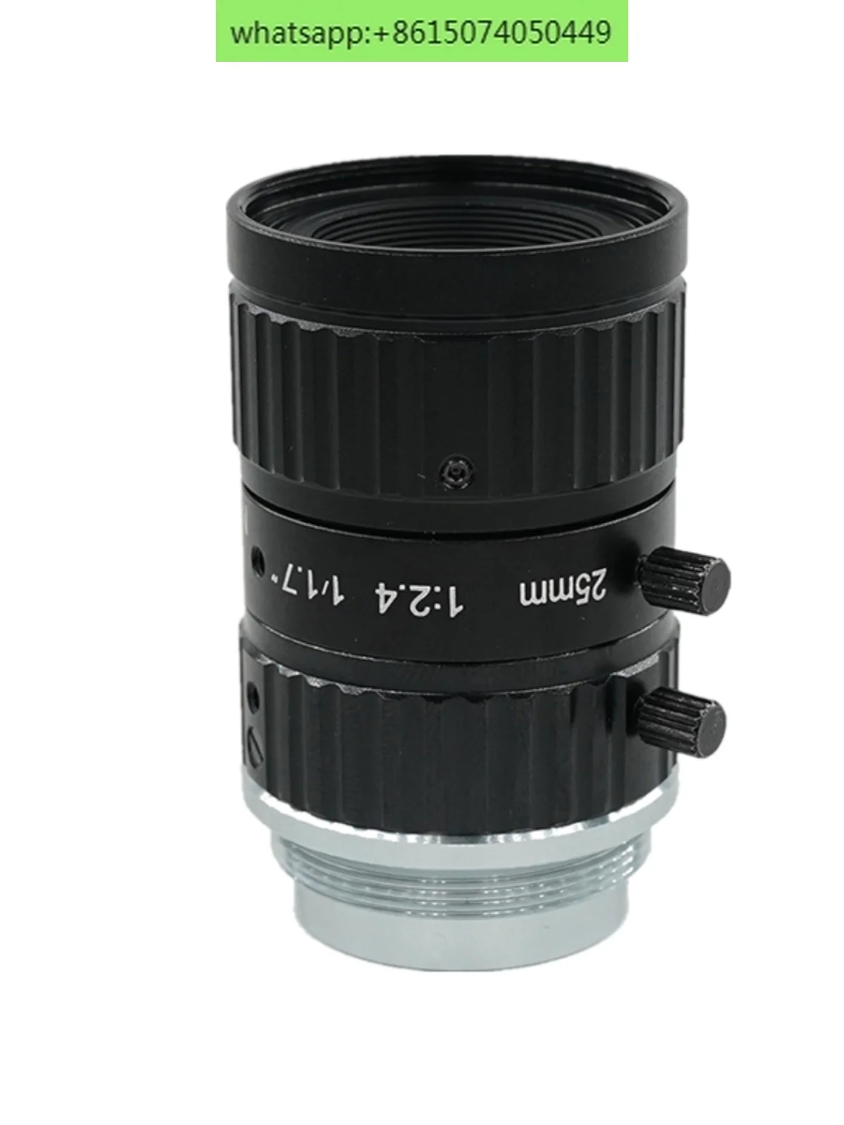 12 million FA industrial lens fixed focus 25mm 1/1.7 inch manual aperture C-port FA industrial camera lens