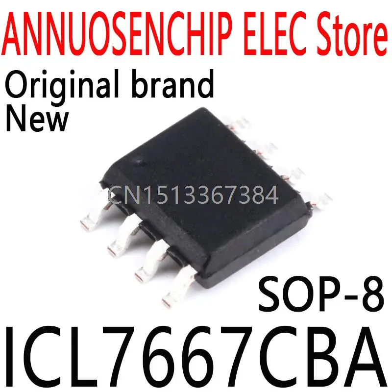 10PCS New and Original ICL7667 SOP-8 ICL7667CBA