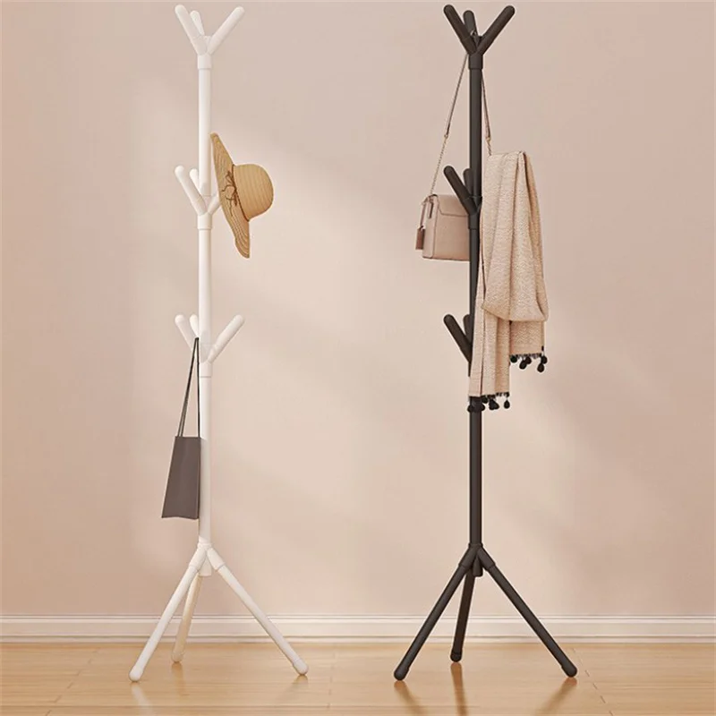 

Floor Standing Clothes Rack Tree Branch Shape Multi Hook Mobile And Convenient Coat Rack For Home Living Room Clothing Storage