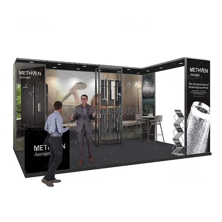 Prodotti sanitari per il bagno Cabina per esposizione commerciale utilizzata per una piccola cabina per esposizione angolare