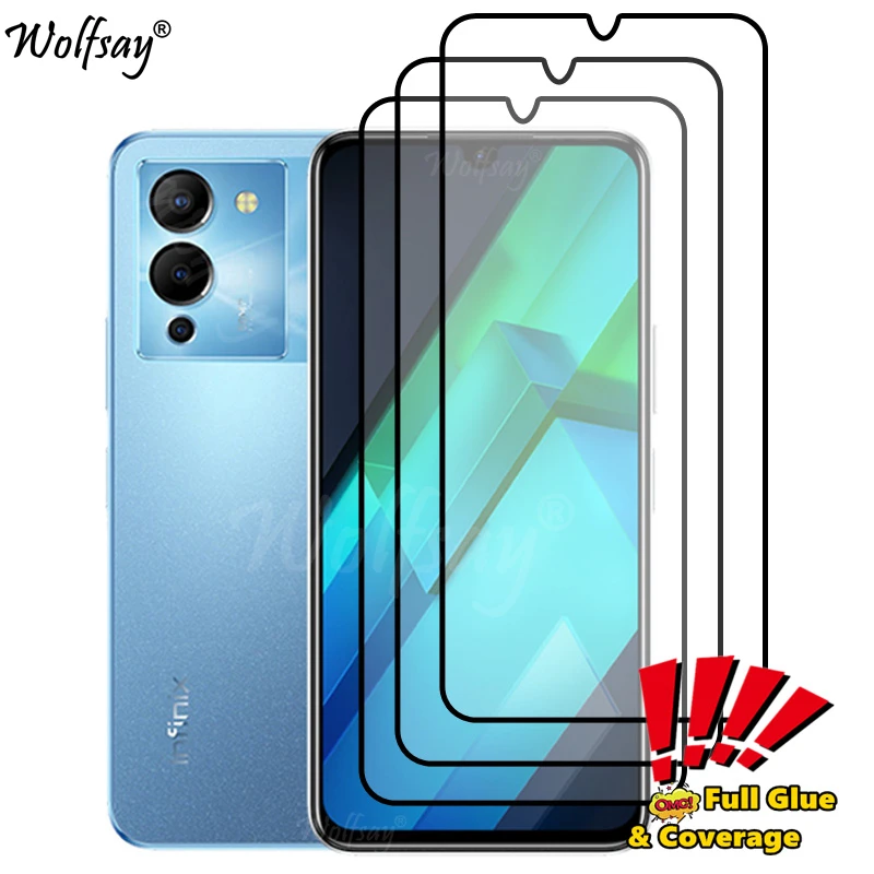 Full Cover Screen Protector For Infinix Note 12 G96 Tempered Glass For Infinix Note 12 G96 Glass For Infinix Note 12 G96 Glass