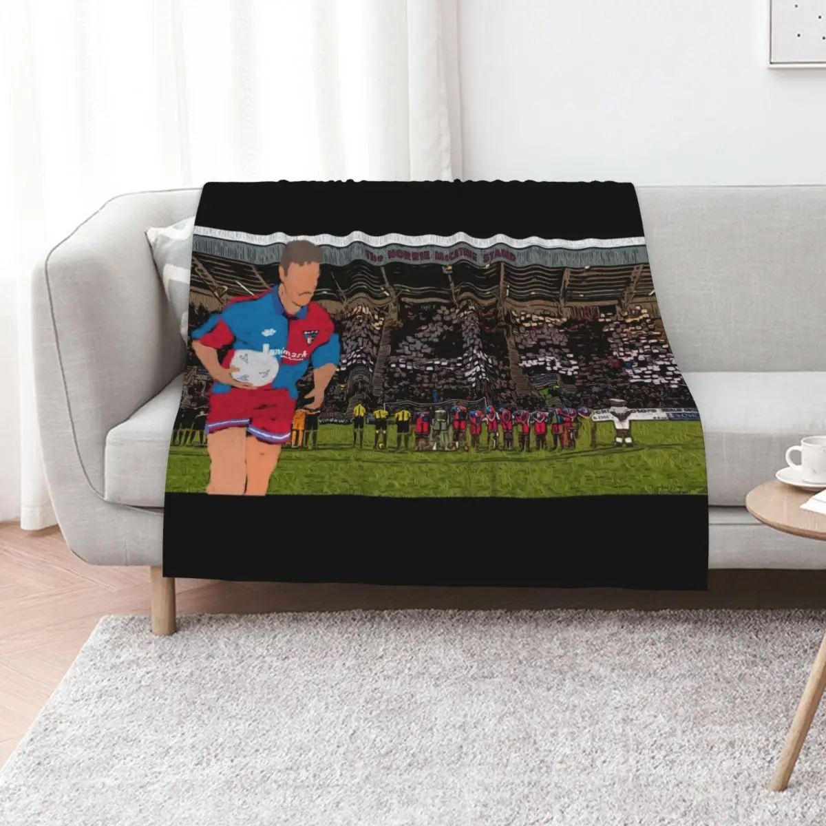 

Norrie Number Four Dunfermline Throw Blanket christmas gifts Multi-Purpose bed plaid For Baby Blankets