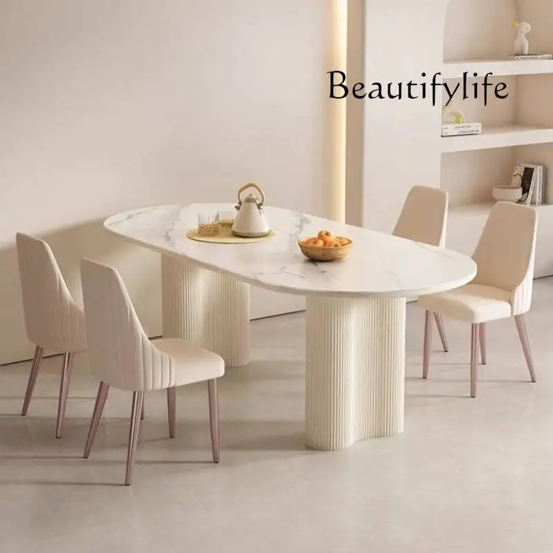 

Modern Study Dining Table Kitchen Party Big Rectangular Center Dining Table Coffee Living Room Tavoli Da Pranzo Home Furniture