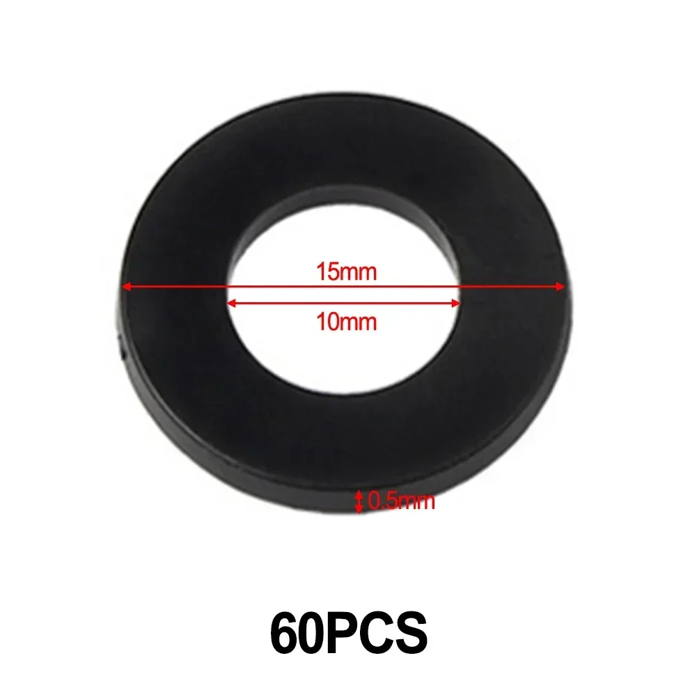 Fittings Hinge Rings Parts Plastic Replacement Suitable For Interior Doors Washer High Hardness Wear Resistant