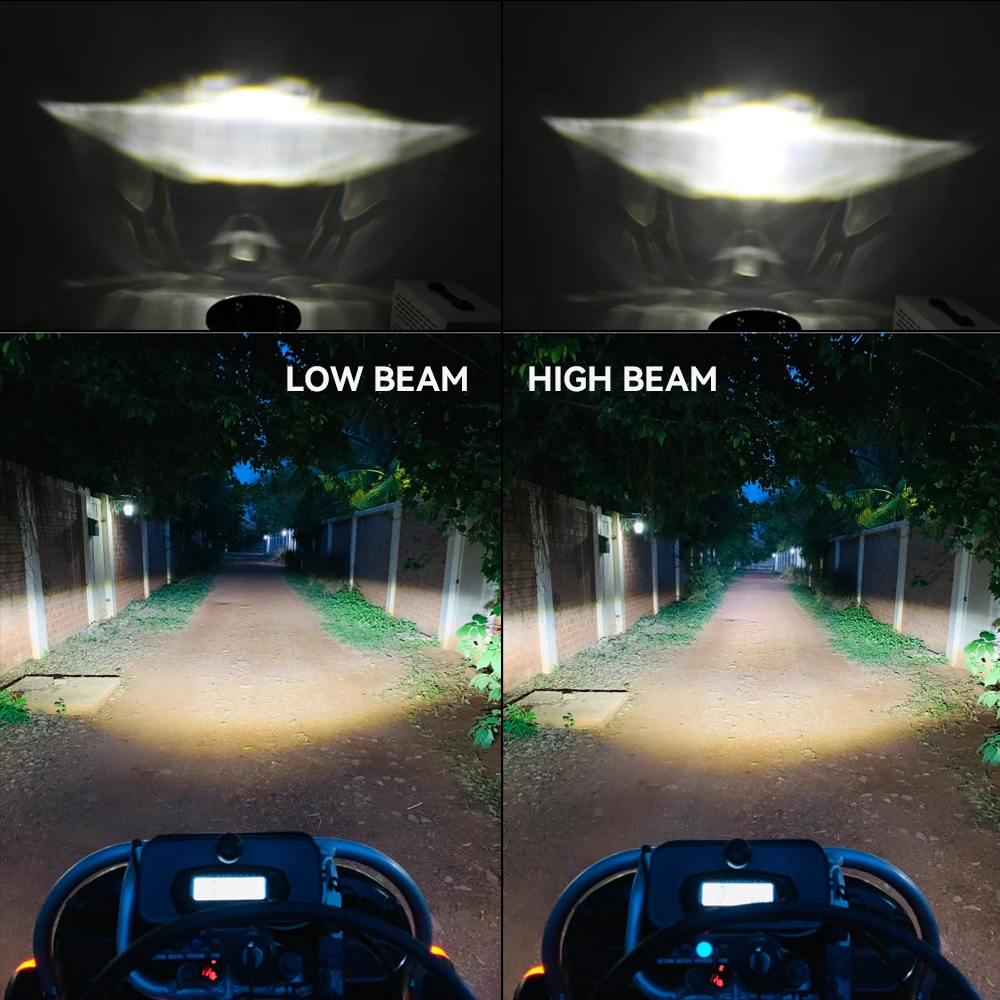 5.75 Inch Motorcycle LED Headlight For Honda Shadow VT 600 700 750 1100 VTX 1300 1800 5 3/4\