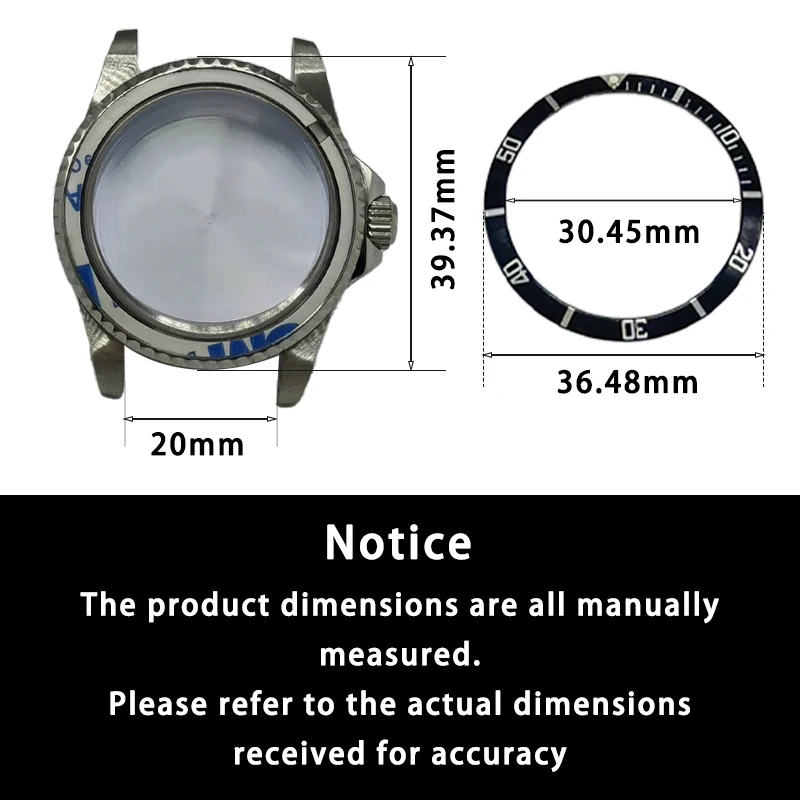 NH35 Case Mechanical Watch Modification Accessories Waterproof Stainless Steel Case Suitable For NH36 NH34 Universal Movement