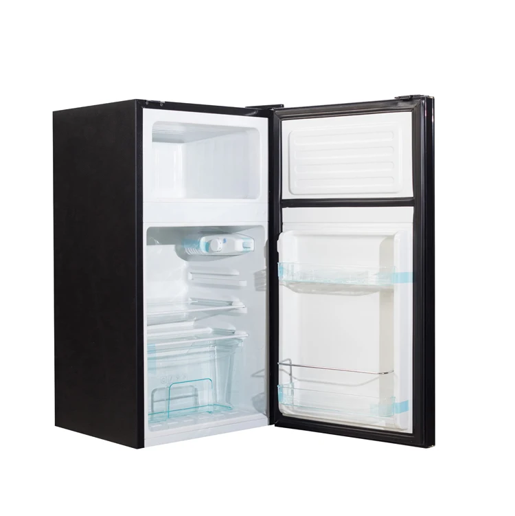 

Black 12V Car Fridge Compressor Freezer For Camping Truck RV Boat Built-In RV Refrigerator For Caravan Application