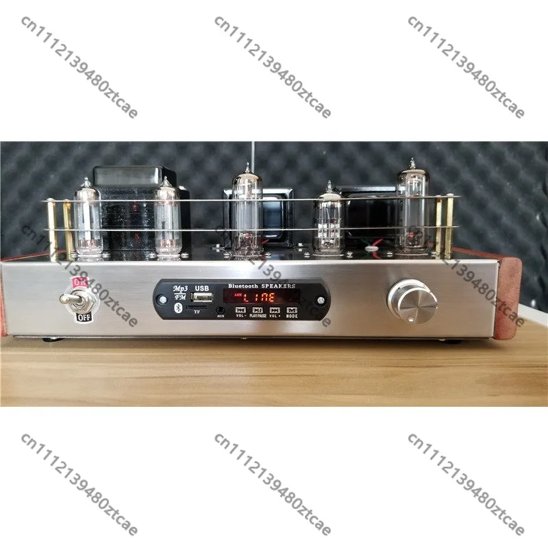 Deluxe 6N2 6P1 Tube Amp Kit Finished Tube Rectifier 5.0 Bluetooth-compatible Lossless USB Play