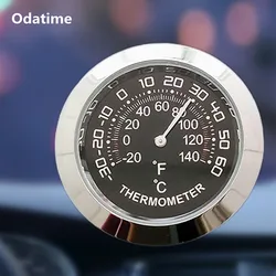 Odatime Anti-scrape Elegant Vehicles Thermometer Hygrometer, Indoor Outdoor Temperature, Humidity Meter for Fridge Refrigerator