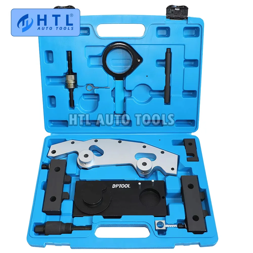 Camshaft Timing Locking Tool Kit Fit for BMW 6-Cylinder M52 M52TU M54 M56 Engine Double Vanos camshaft Locking Tool kit