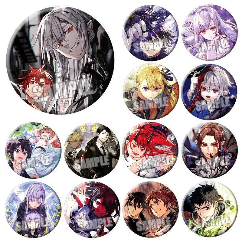 Seraph of the end 58mm Badges Anime Fans Brooch Round Buttons