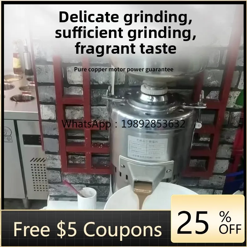 

Multifunctional Commercial Tahini Paste Machine Small Household Peanut Butter Machine Making Grinder