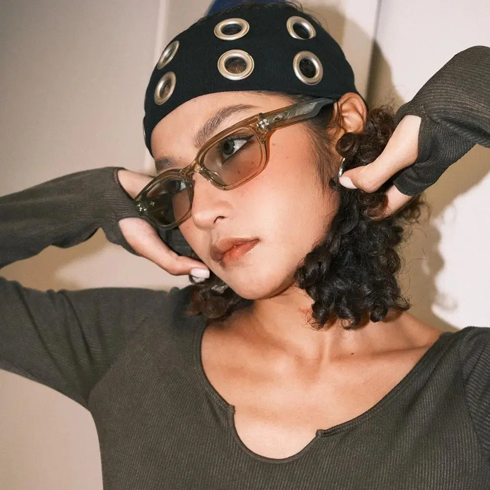 

Y2K для девочек, полая повязка для волос в стиле панк, широкая эластичная повязка на голову в стиле стимпанк, готическая эластичная повседневная повязка для волос, аксессуары для волос