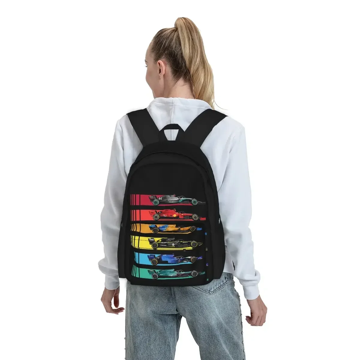 Formel Rennwagen Rucksäcke Jungen Mädchen Büchertasche Kinder Schultaschen Cartoon Kinder Rucksack Laptop Rucksack Umhängetasche