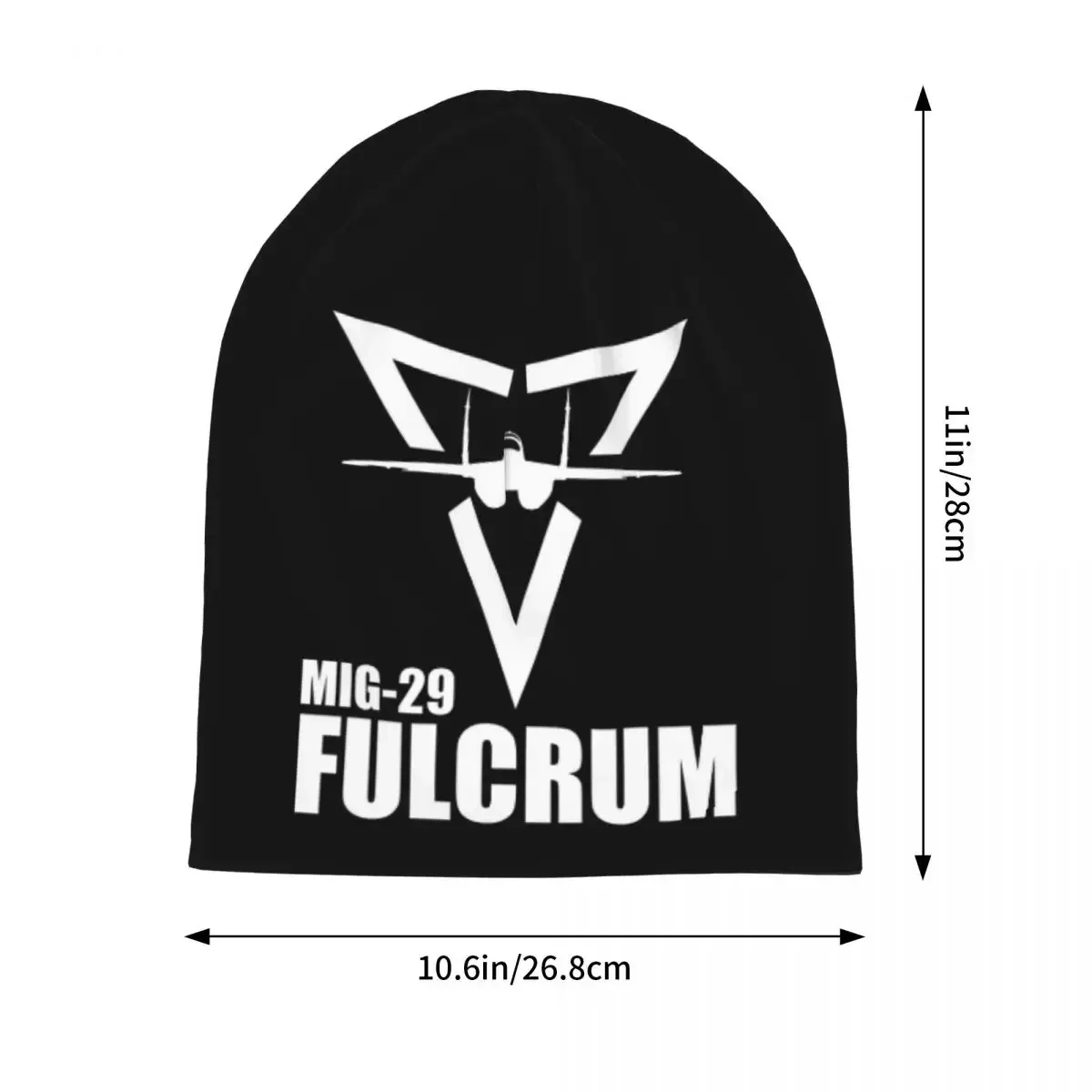 MIG-29 Fulcrum Unisex Adult Beanies Caps Knitting Bonnet Hat Warm Fashion Autumn Winter Outdoor Skullies Hats