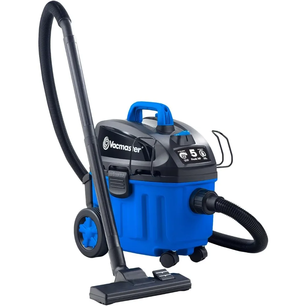 

4 Gallon 5 HP Wet Dry Floor Vacuum with 2-Stage Motor, VF408 Blue, 120V