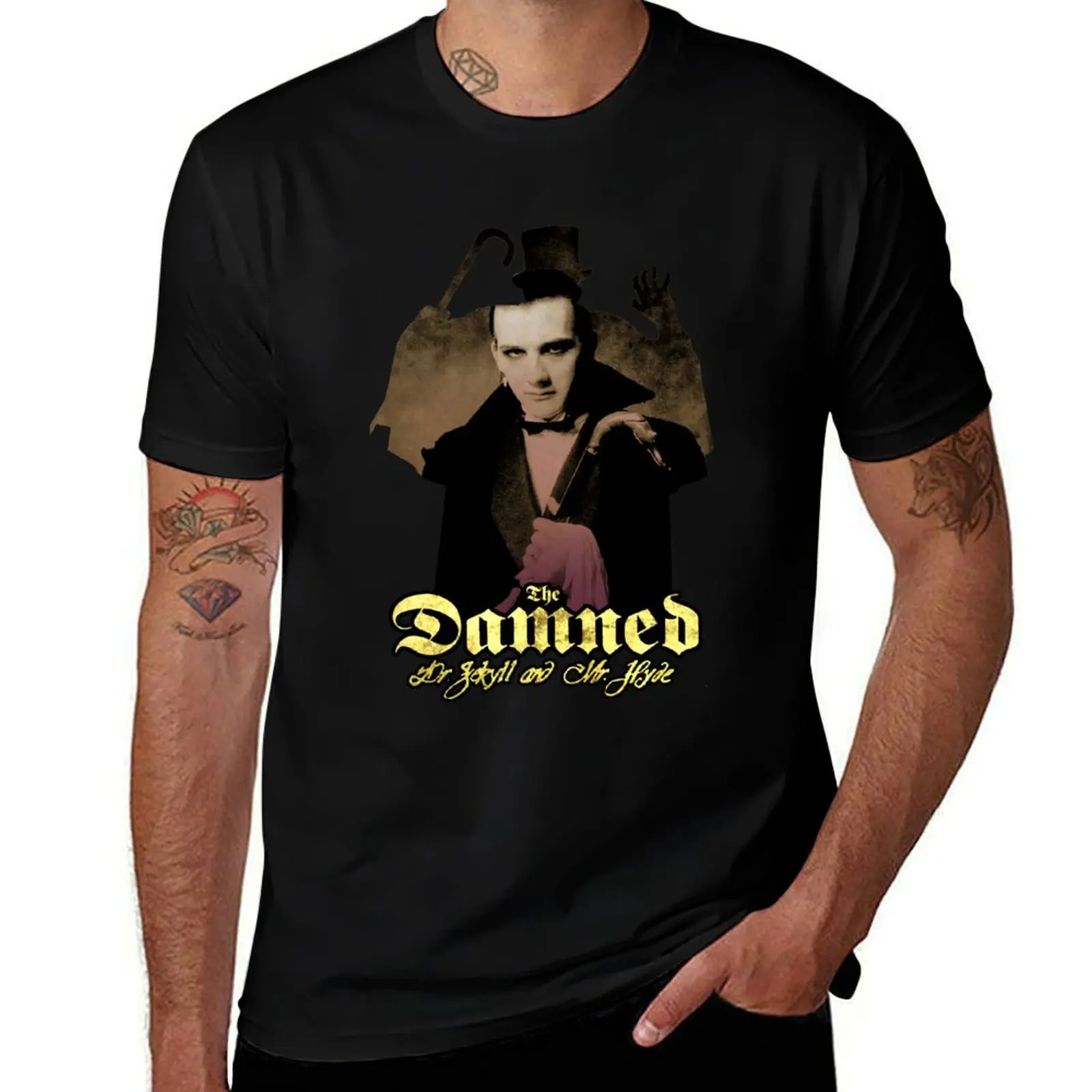 

THE DAMNED T-Shirt t shirt man designer t shirts for man pack cotton T-Shirt