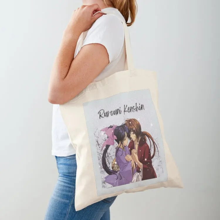 

Kenshin Kaoru Love in Snow Tote Bag Shopper bag Eco bag tote canvas Cloth