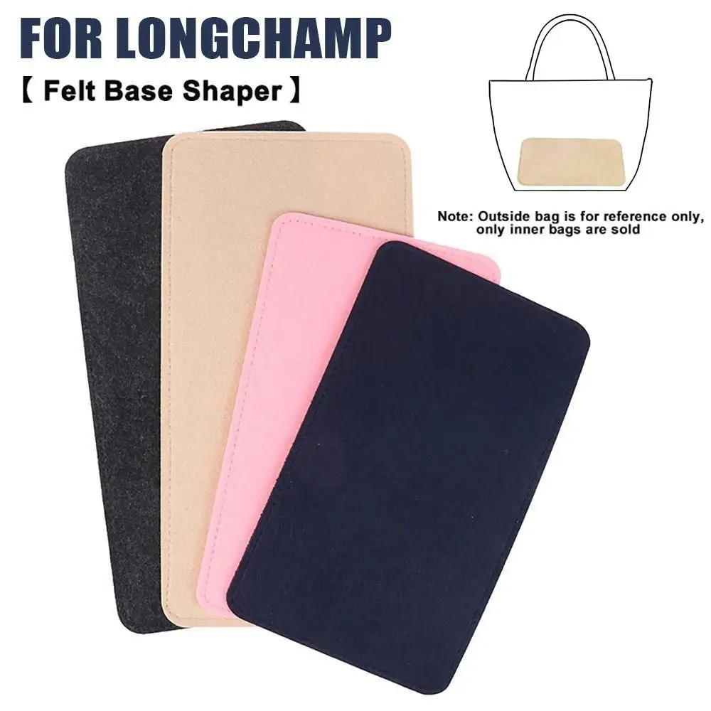 1Pcs Cosmetic Makeup Felt Base Shaper Anti Collapse S/M/L Bag Bottom Plate Blue Black Pink Beige Felt Bag Support Pad