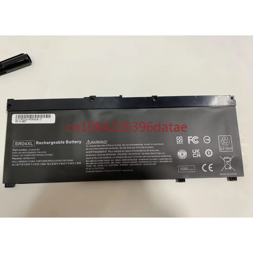 High-quality  SR04XL batteries for HP OMEN 15-CE CB CE015DX CB014ur TPN-Q193 Q194 C133 HSTNN-DB7W 917724-855  Laptop Battery