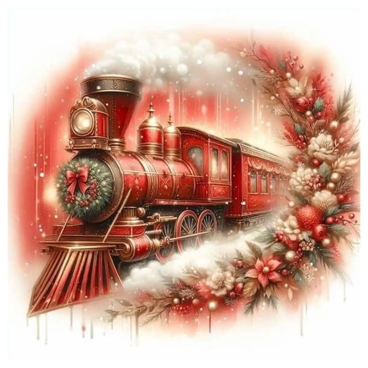 

Snowpiercer 30X30 см/11,8 дюйма, набор для вышивки крестом «сделай сам», 11CT/14CT, Новое поступление, набор для вышивки, подвесная живопись