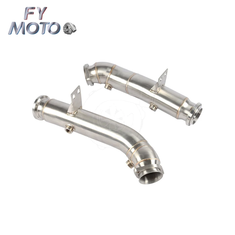 طقم المبرد الداخلي + ماسورة العادم النازل لمرسيدس بنز AMG C43 GLC43 #4