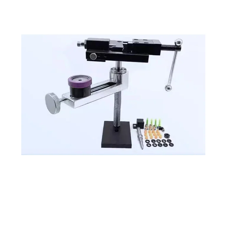 

New Experimental Bench Universal Clamp, Injector Clamp Vise Clamp Carbon Steel Material Multifunctional Clamp