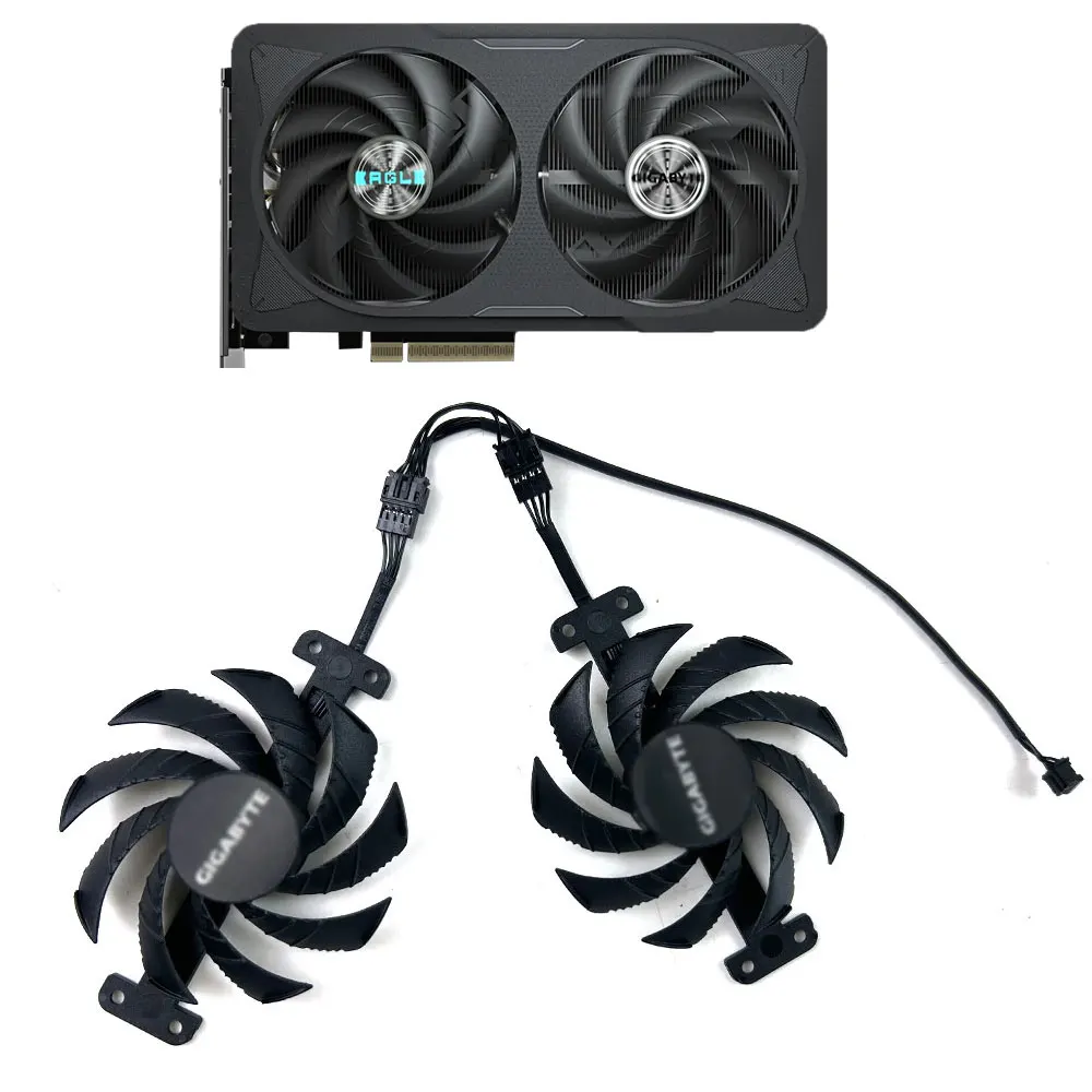 NEW Cooling Fan 75MM 4PIN GA81S2U For Gigabyte GeForce RTX 5060 Ti RTX5060 EAGLE OC 16G 2X video card fans