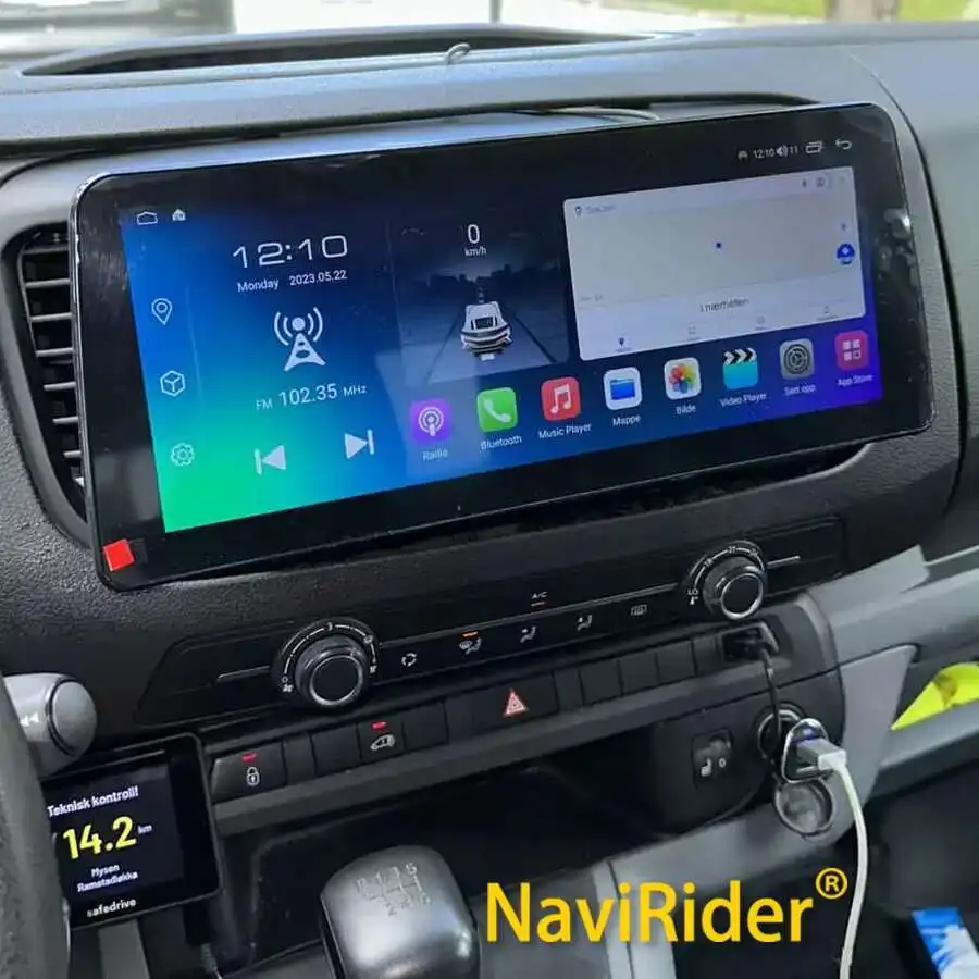 Автомобильный мультимедийный видеоплеер для Citroen Jumpy SpaceTourer для Peugeot Expert Traveler для Toyota Proace 2016-2021, GPS-навигация