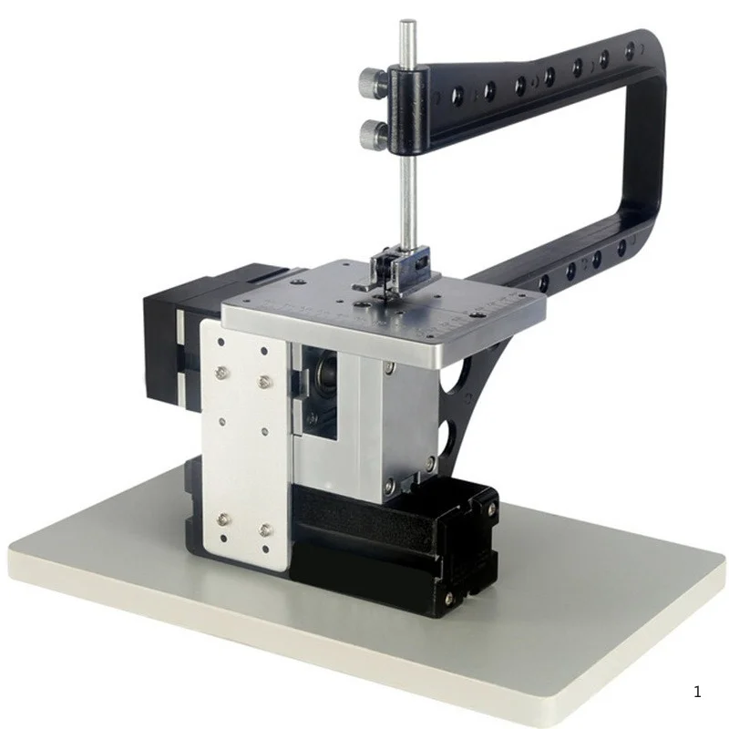 Miniature metal tool low power single machine lathe 24W low power single sawing with bow arm