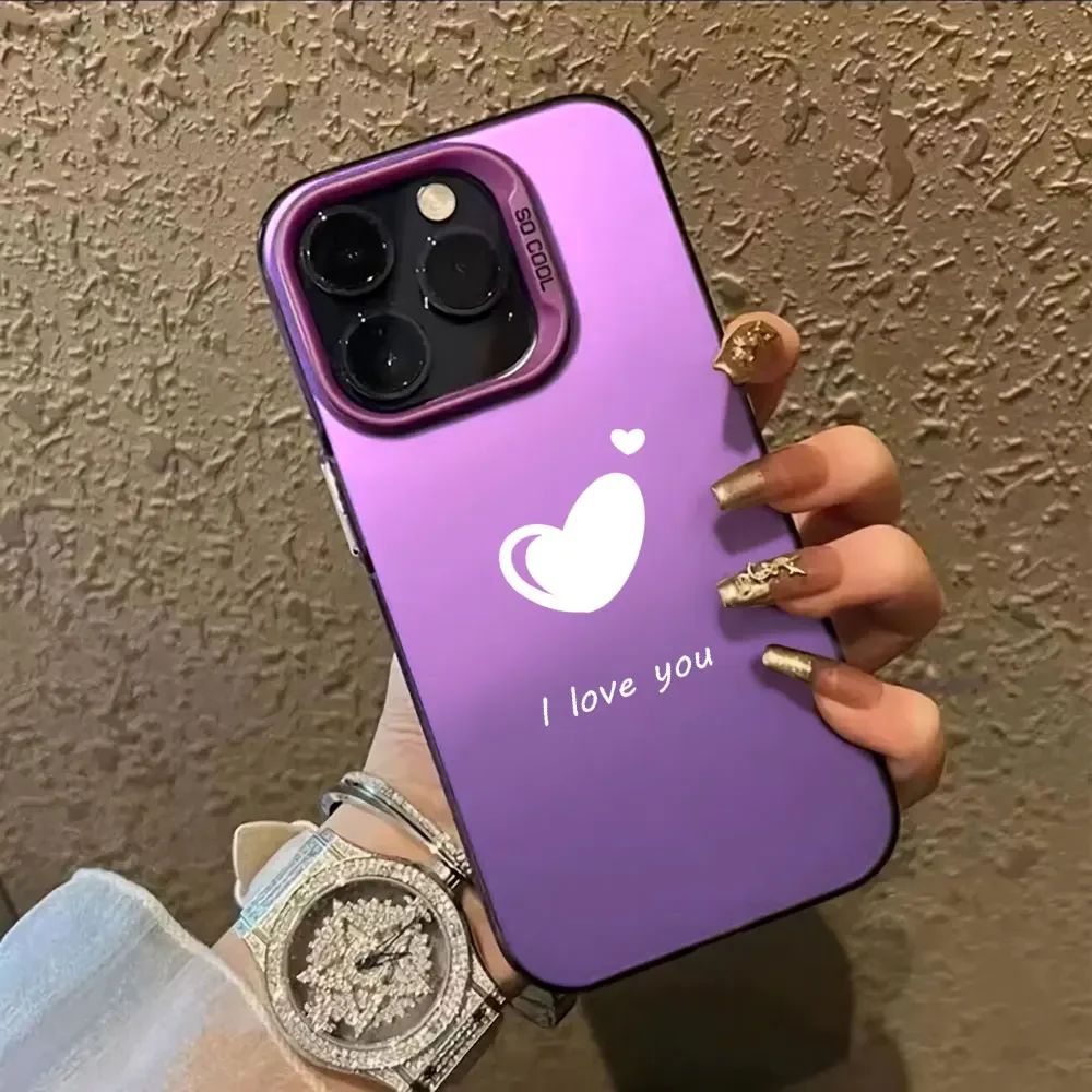Love Case For Honor X6B X7A X7B X8A X8B X9A 5G X9B X50i Phone Case For Huawei Honor X7b 4G 5G IMD Sliver Shockproof Lid Fundas