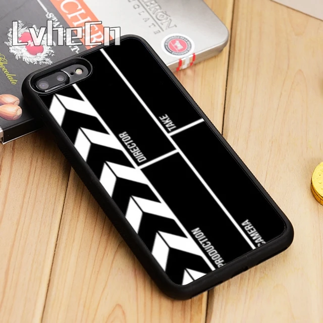 Film Movie Director Clapper Board Phone Case For iPhone 14 15 16 13 12 Mini Max Cover For Apple 11 Pro Max 6 8 7 Plus SE2020