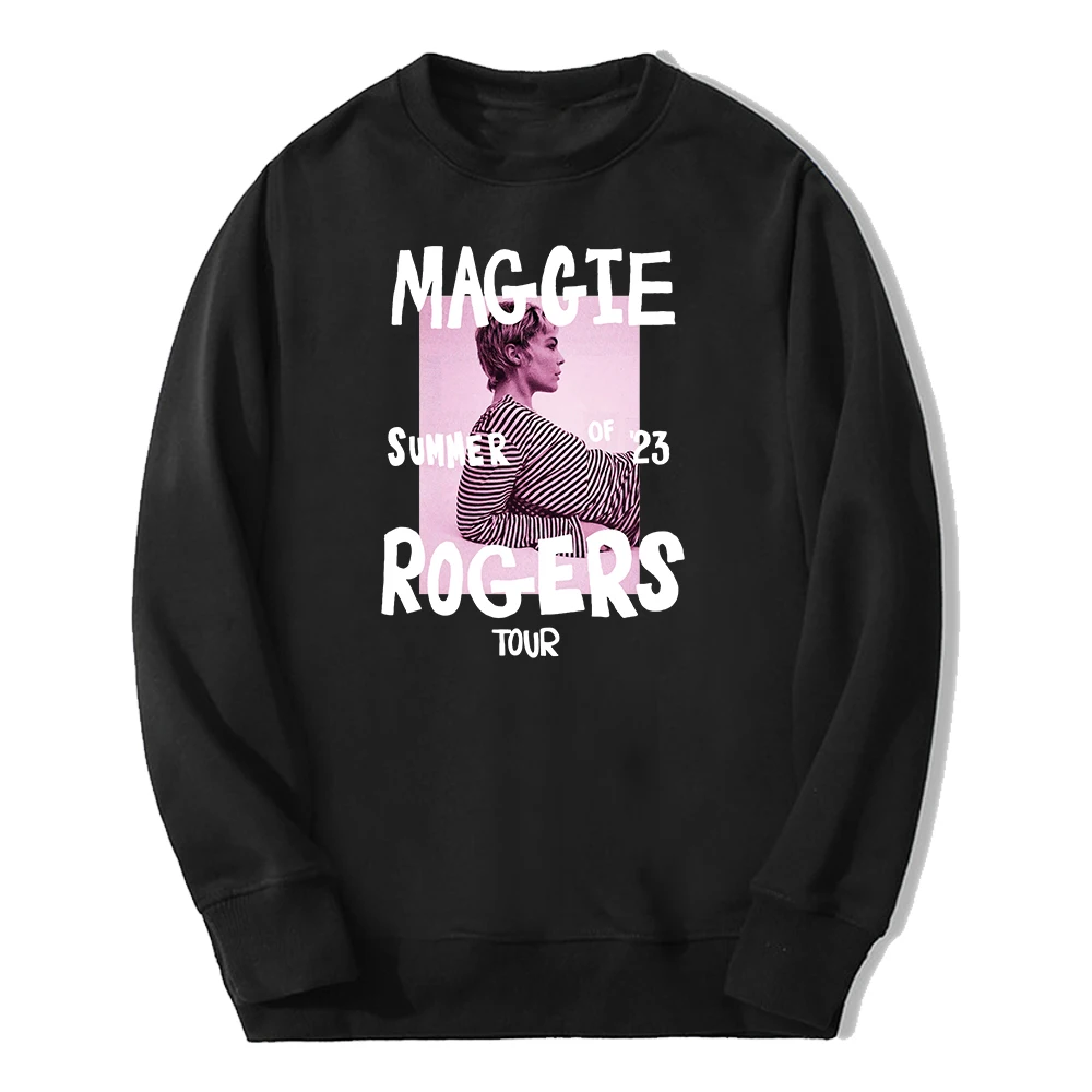 Maggie Rogers Summer of '23 Tour Merch Crewneck Long Sleeve Streetwear Men Women Sweatshirt Fashion Clothes