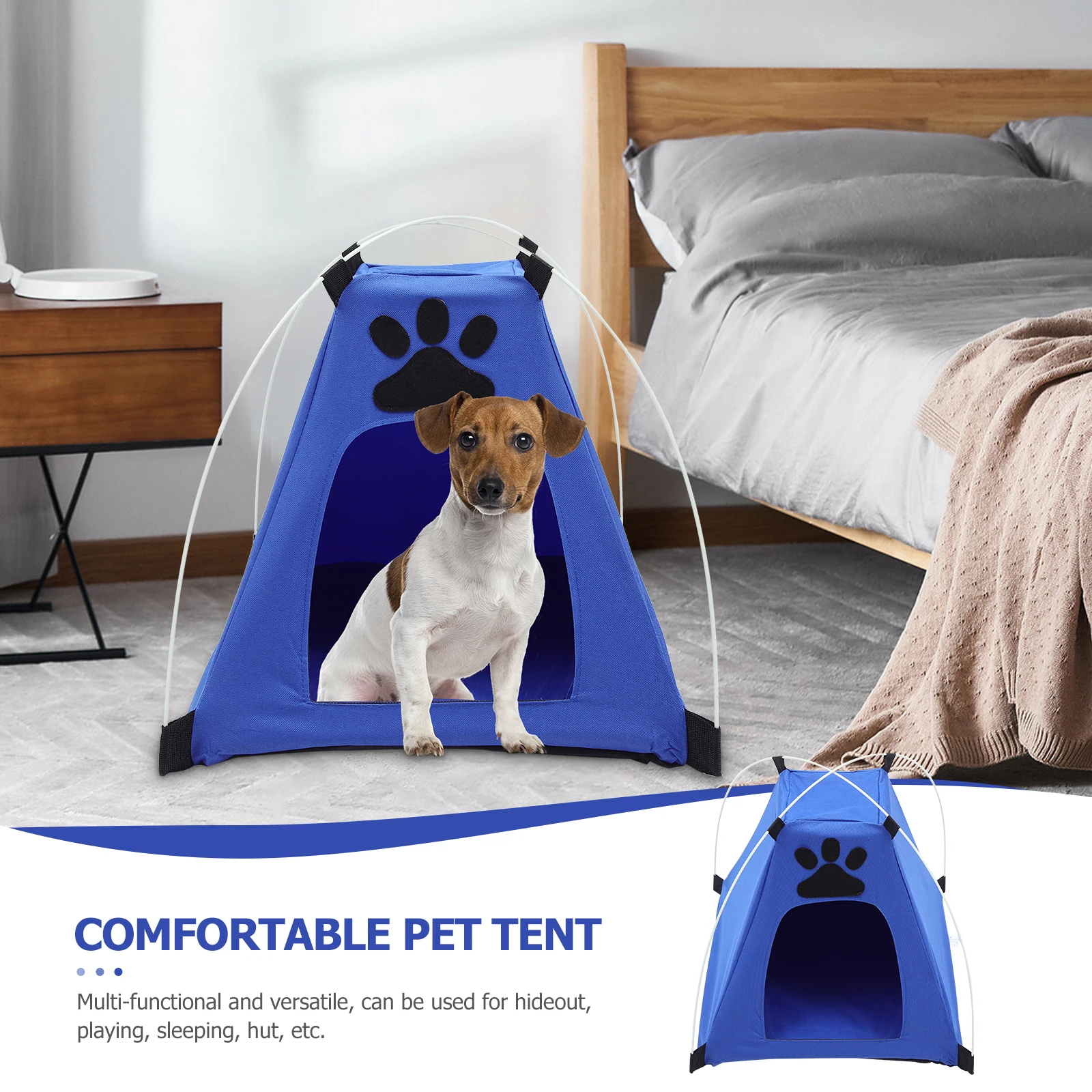 

Cool Cooling Tent Pet Nest Dog House Detachable Cat Indoor Iced 600d Oxford Cloth Travel Breathable