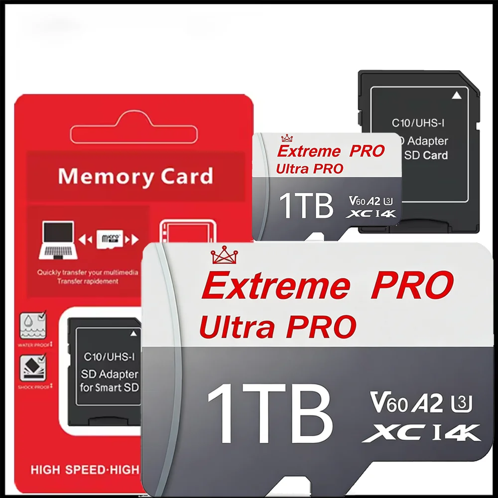 Micro TF SD 128GB 256GB 512GB SD Card Memory Card High Endurance U3 V30 Class 10 Premium For Surveillance Camera CCTV System view 2