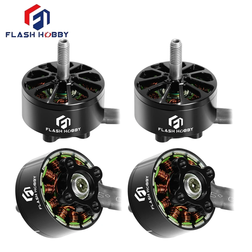 4 개/몫 FlashHobby 플래시 취미 Arthur A3112 3112 KV900 6S 1530W RC FPV 프리 스타일 드론 용 브러시리스 모터