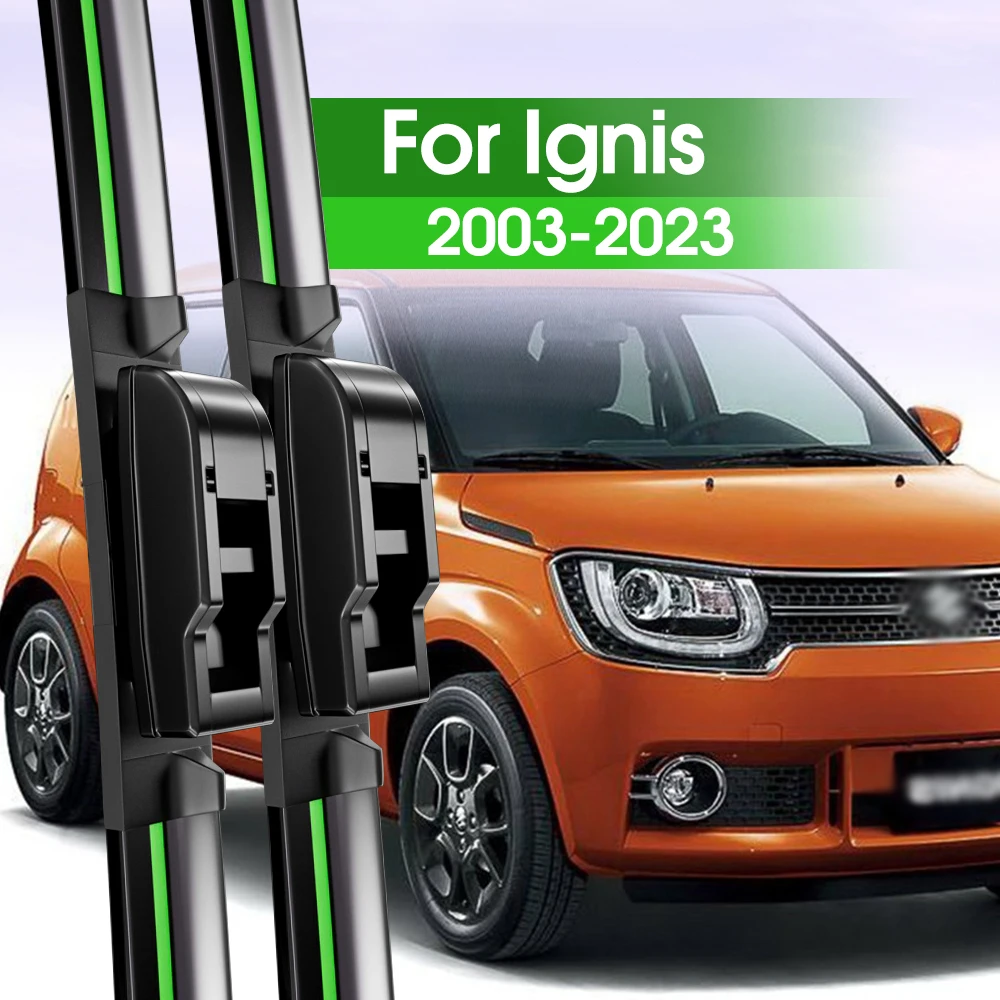 2 stücke Frontscheibe Wischer Klingen Für Suzuki Ignis 2003-2023 2004 2005 2015 2016 2017 2018 2019 Windschutzscheibe fenster Zubehör