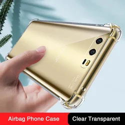 Soft Silicone Phone Case for Huawei Honor 9 9X Pro Lite 9i 9N 9S 9C 9A Airbag Transparent Durable Lens Protection Original Cover