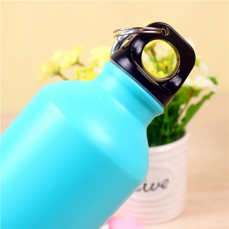 Stainless Steel Sport Water Bottle Leak-Proof Vacuum Sports Gym Metal Bottle Portable Outdoor Camping Hiking Cycling Bottle