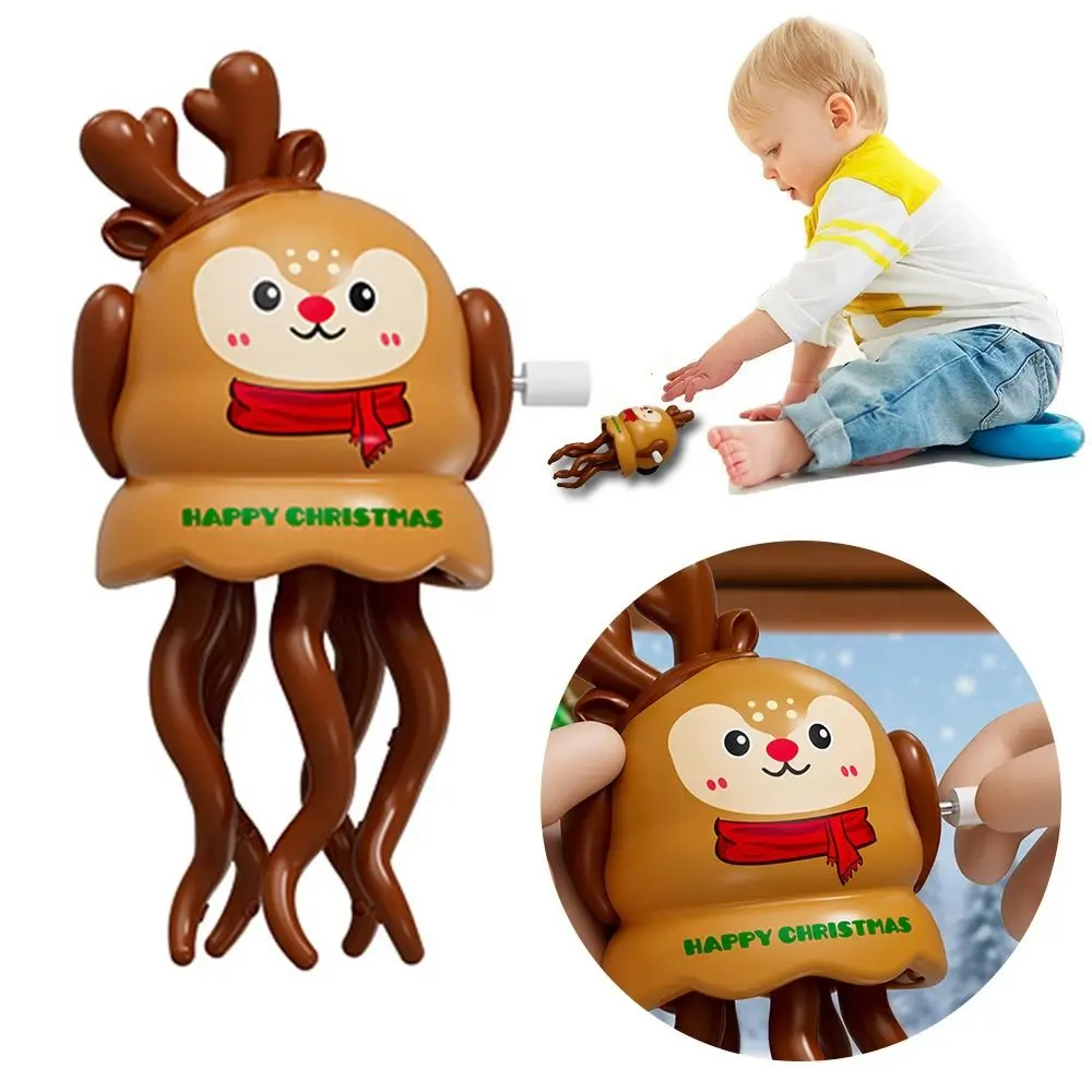 Elk Magic Dancing Octopus Toy Pumpkin Ghost Crawling Dancing Dancing Santa Claus Obstacle Avoidance Clockwork