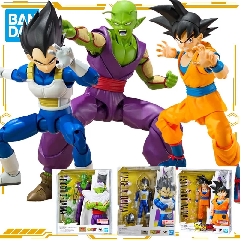 Bandai Original S.H.Figuarts Dragon Ball DAIMA PICEOLO Vegeta Son Goku figuras de acción de juguete para niños niñas regalo modelo coleccionable