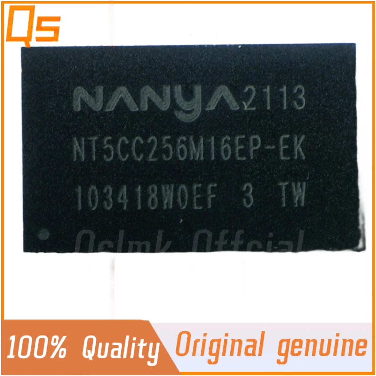 

New Original NT5CC256M16EP-EK 96FBGA DDR3 1866Mbps 4Gb Memory Chip