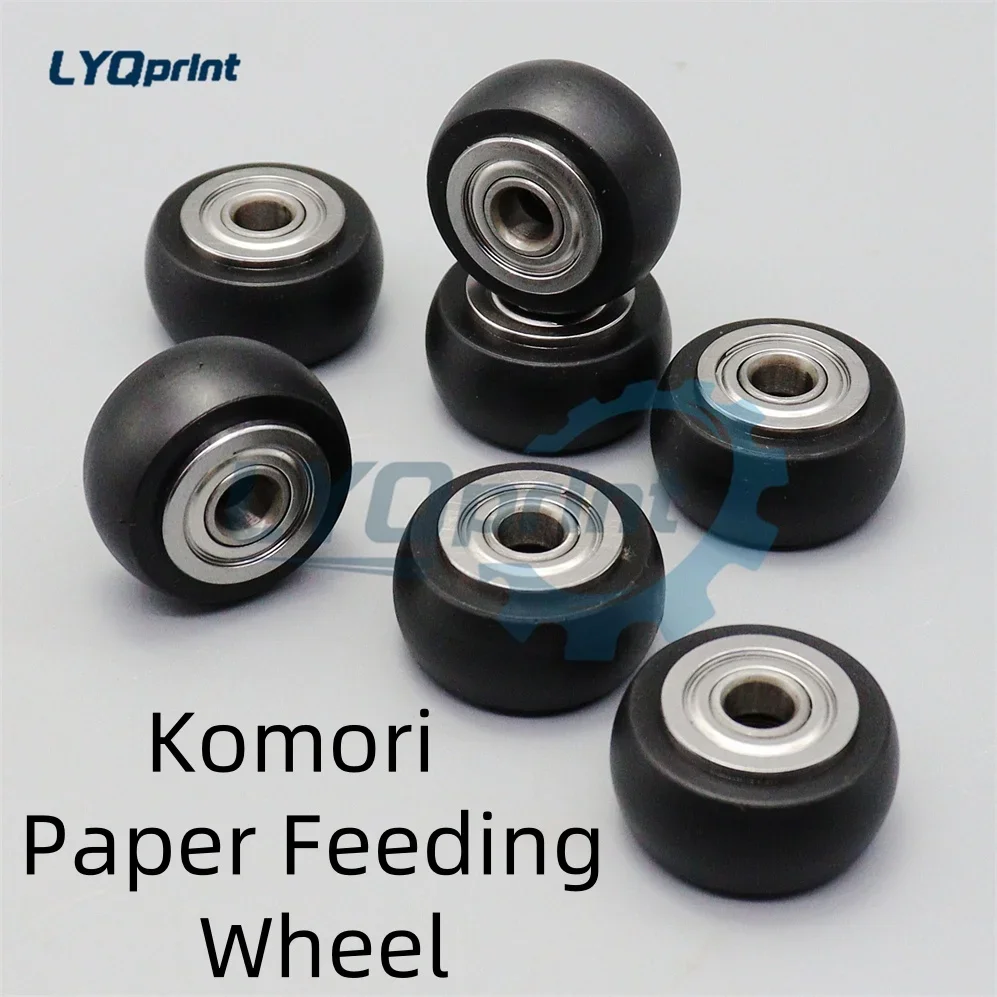 Stability 25×6×13.5mm Front Gauge Paper Pressing Wheel For Komori Printing Machine Paper Feeding Wheel