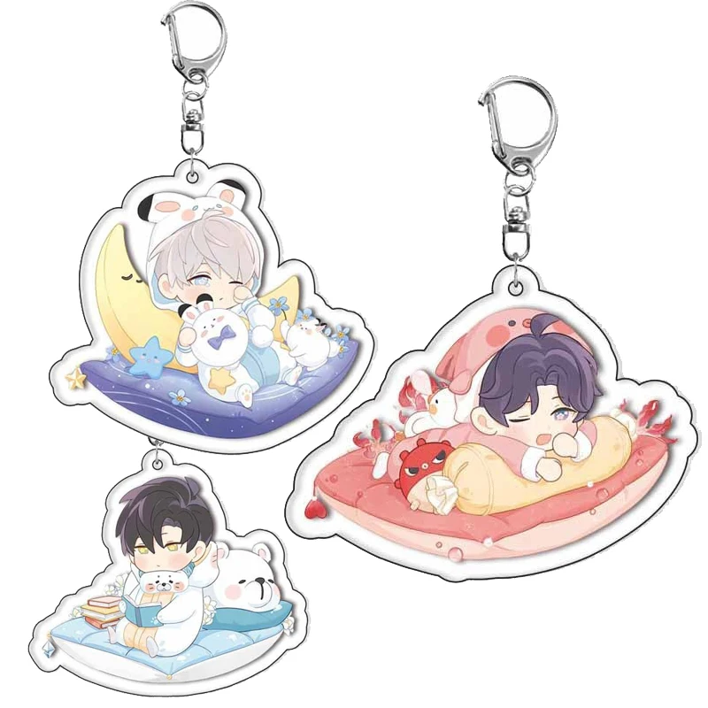 

Любовь и глубокое пространство Zayne Xavier Girly Heart мультяшный акриловый брелок с подвеской в стиле аниме милая сумка подвесные аксессуары ювелирные изделия для фанатов подарки