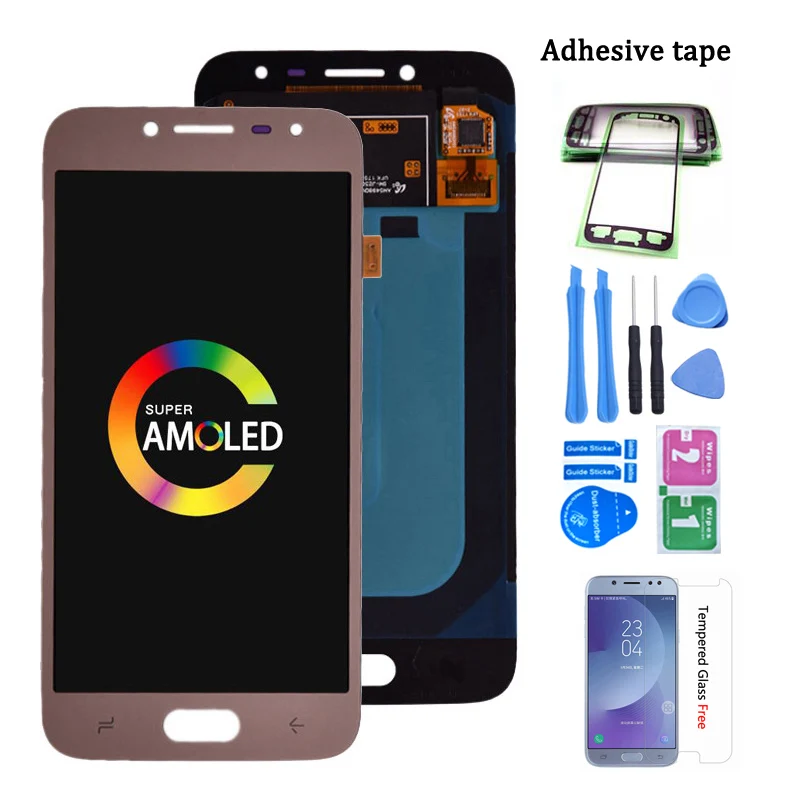 Original Super Amoled For Samsung Galaxy J2 Pro 2018 J250 J250F LCD Display Touch Screen Digitizer Assembly For Grand Prime Pro