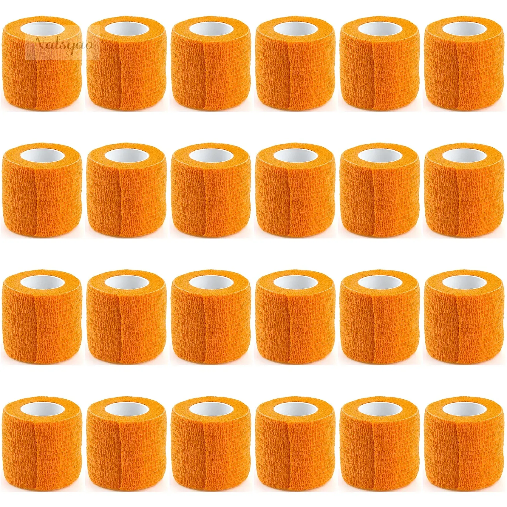 Wholesale 24 Rolls Self Adherent Wrap Breathable Cohesive Bandage for People & Pets Athletic Elastic Self Adhesive First Aid
