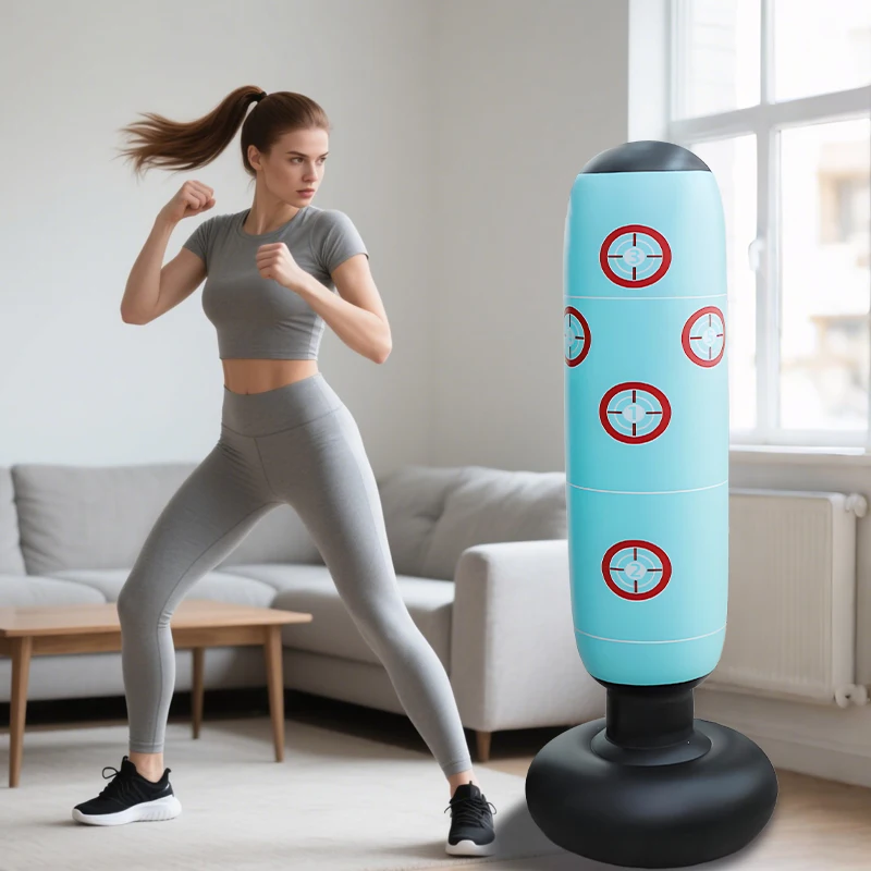 어린이용 자립형 풍선 펀치백 - 160cm 자립형 풍선 펀치백 (풋 펌프 포함) - MMA 가라테 K