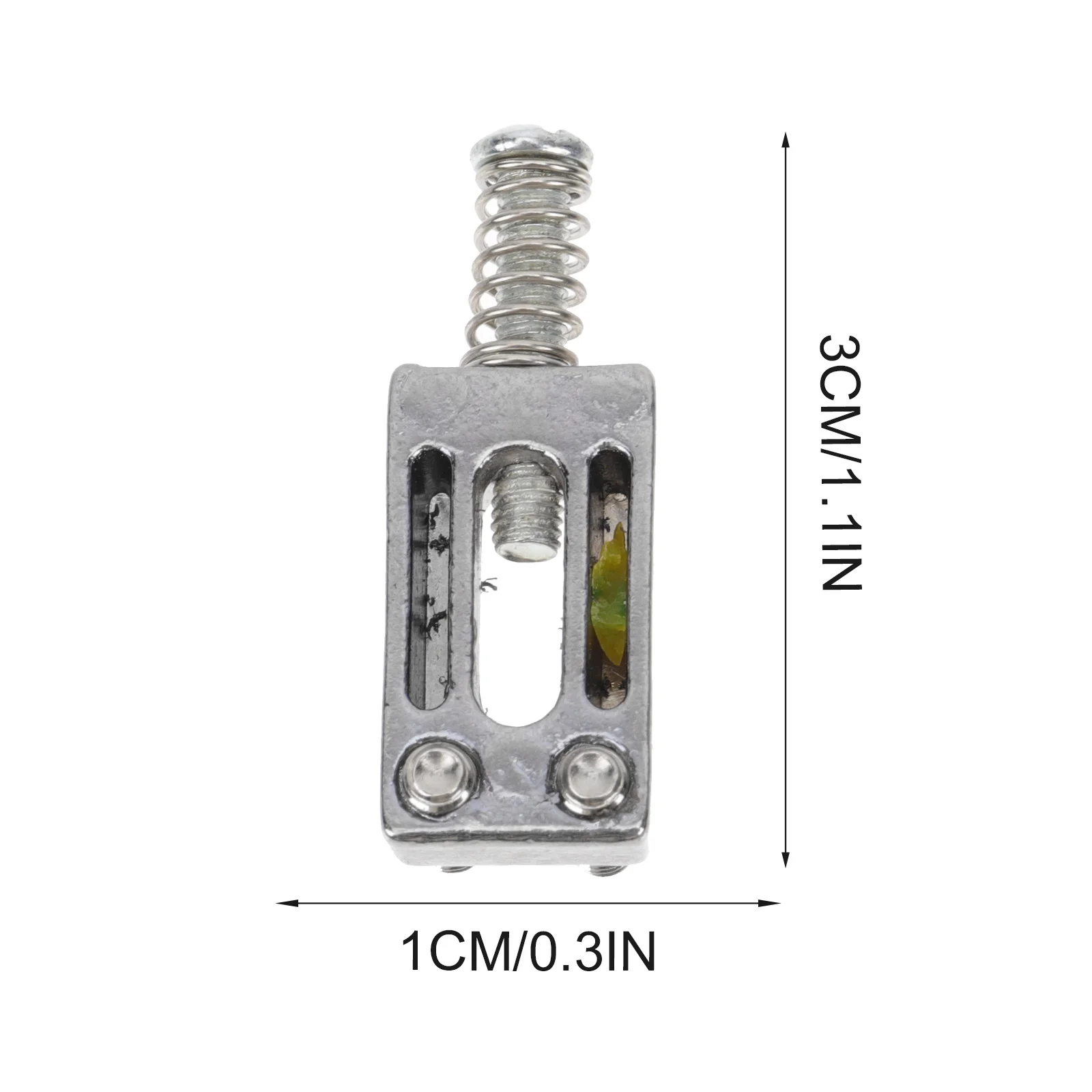

6pcs Zinc Alloy Electric Bridge Saddles Durable Replacement Tremolo Saddle Accessories For Electronic Guitars Guitar Replacement