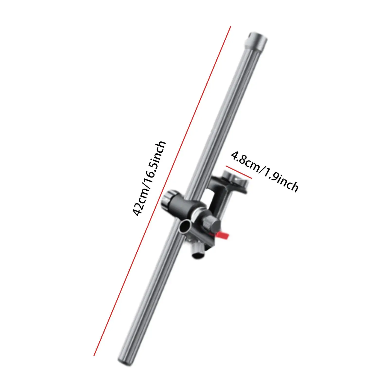 Angelausrüstungshalter für Plattform für Tischmontage mit Tischklemme, Angelwerkzeughalter aus Aluminiumlegierung, einfach zu bedienen