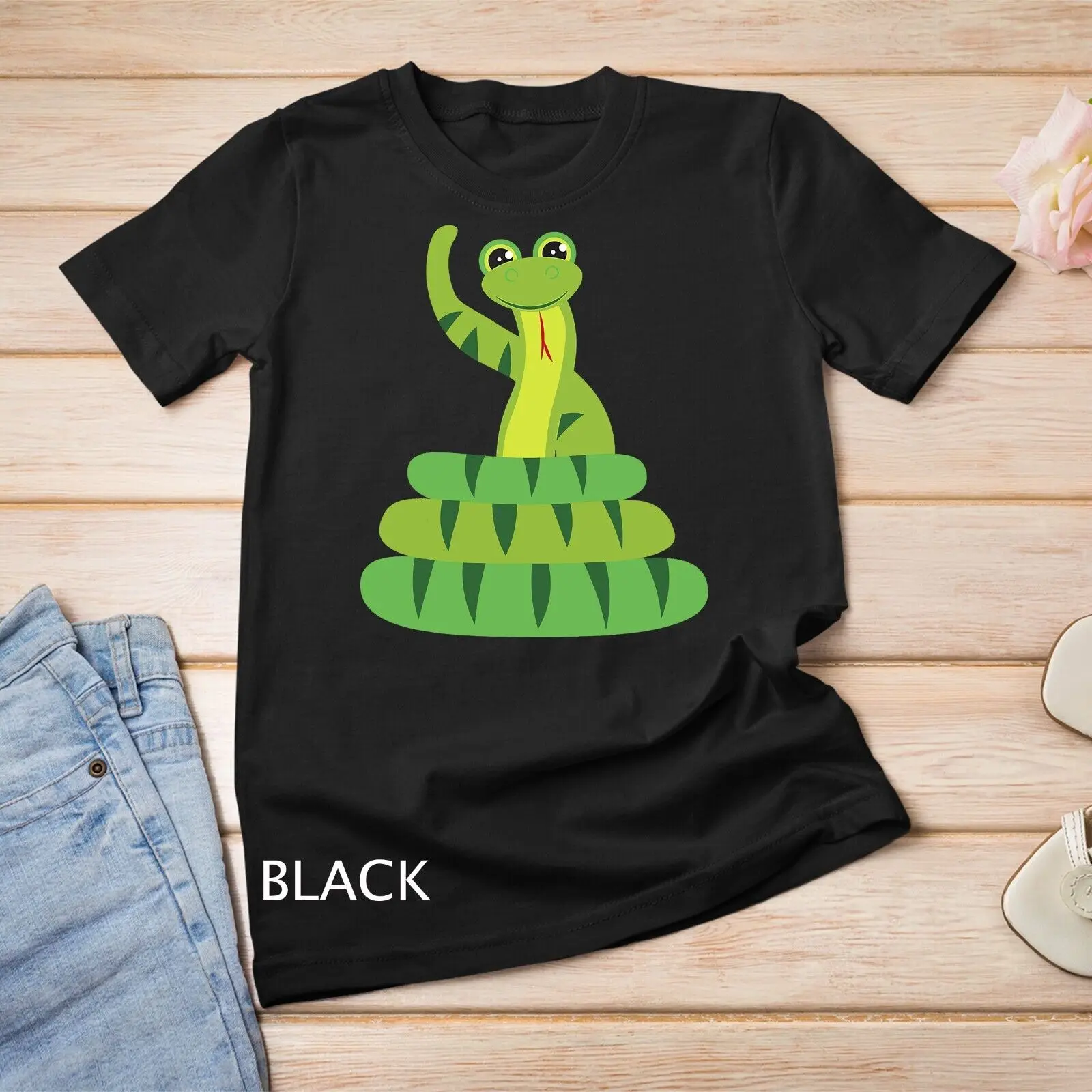 

Kids Funny Boa Python Reptile Snake Boys Girls & T Shirt Unisex T-shirt